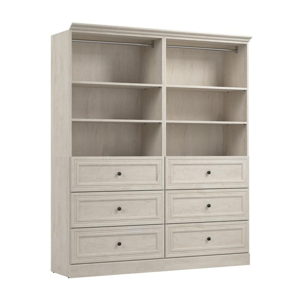 72W Closet Organizer with Drawers