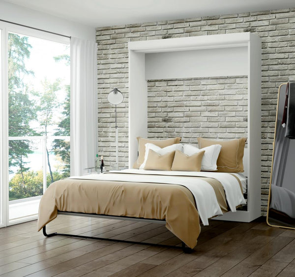 65W Queen Murphy Bed with Mattress