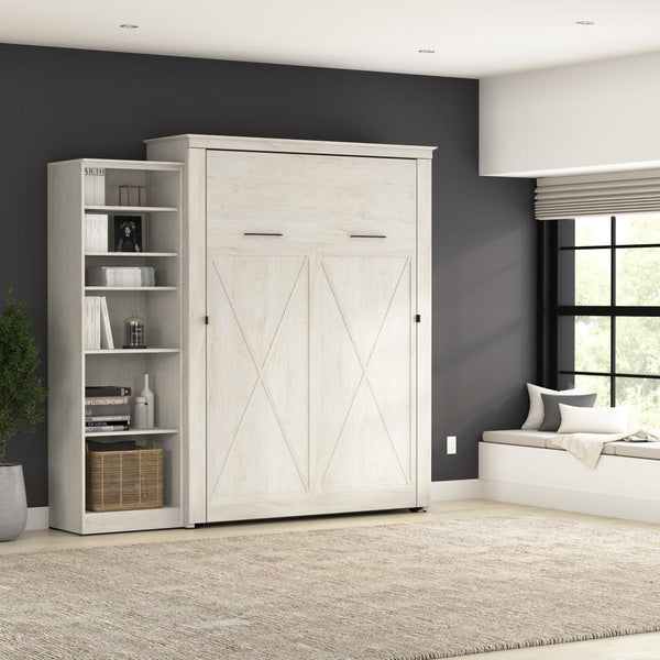 Queen Murphy Bed with Closet Organizer (94W)