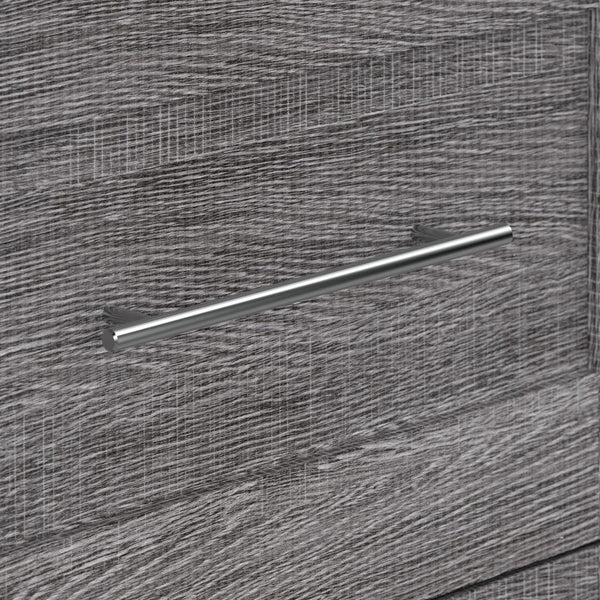 109W Full Size Murphy Bed with Pull-Out Desk and Storage