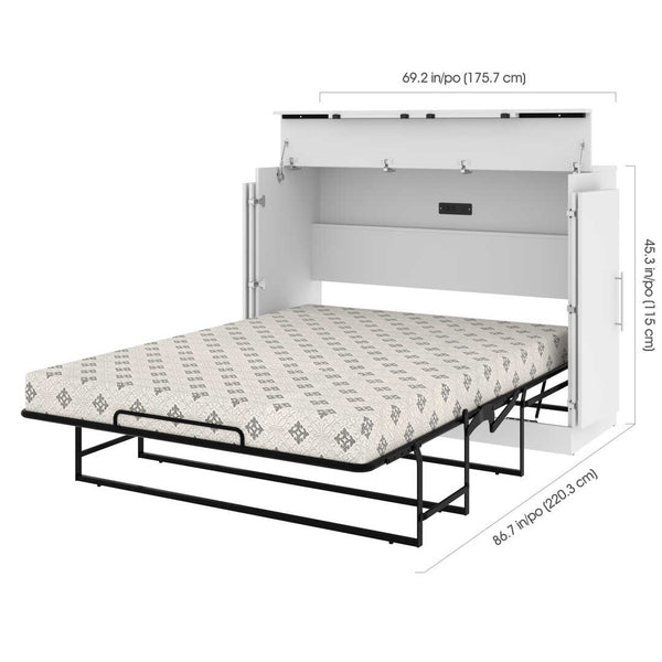 60W Full Cabinet Bed with Mattress