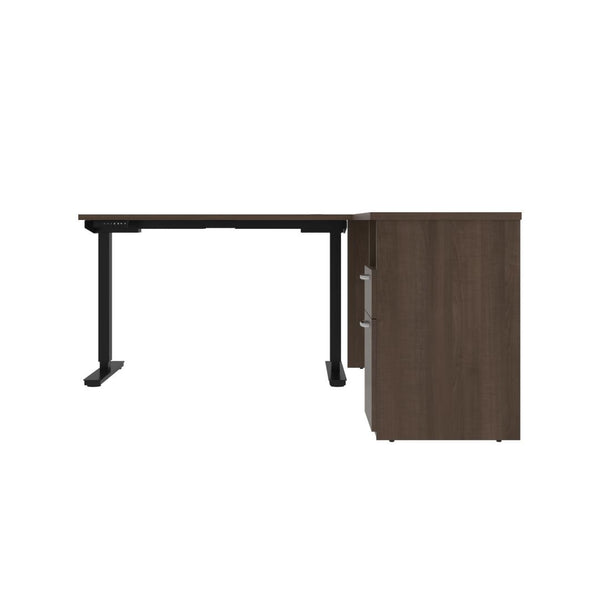 72W L-Shaped Electric Standing Desk