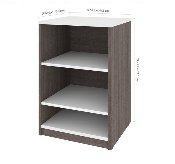 Walk-In Closet Organizer with 4 Floating Shelves