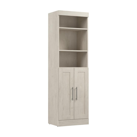 Contemporary Closet System with Doors, 25W x 19D