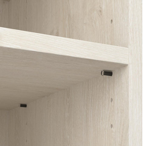 Traditional Closet System with Shelves, Drawers & Clothing Rods, 86W x 20D