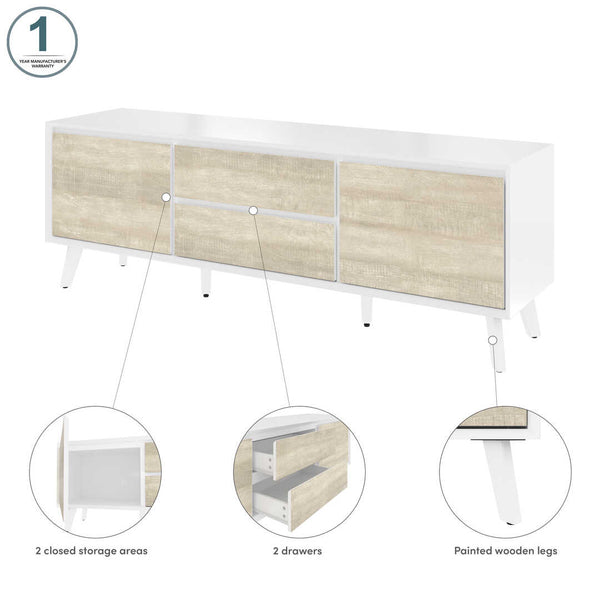 63W TV Stand for 55 inch TV