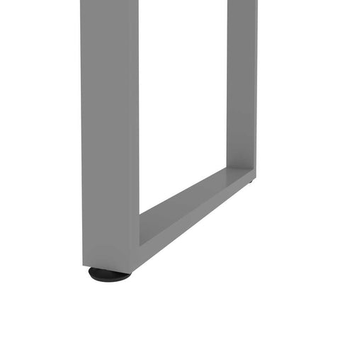 48W Small Table Desk with U-Shaped Metal Leg