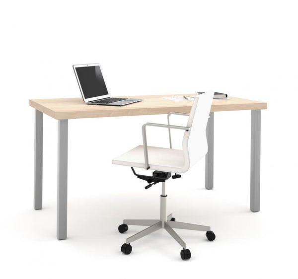 Table Desk with square metal legs