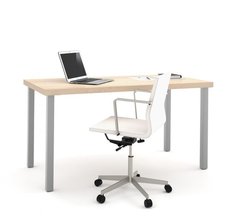 Table Desk with square metal legs