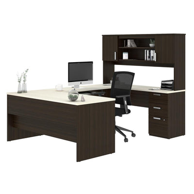 U-Shaped Executive Desk with Chair Included