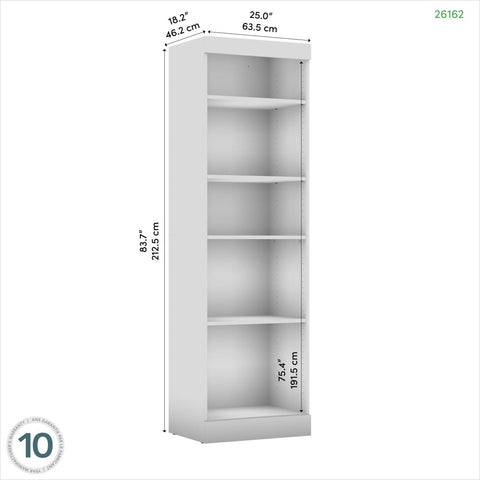 Contemporary Closet System, 25W x 19D