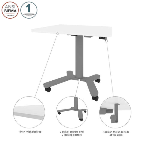 36W x 24D Small Standing Desk
