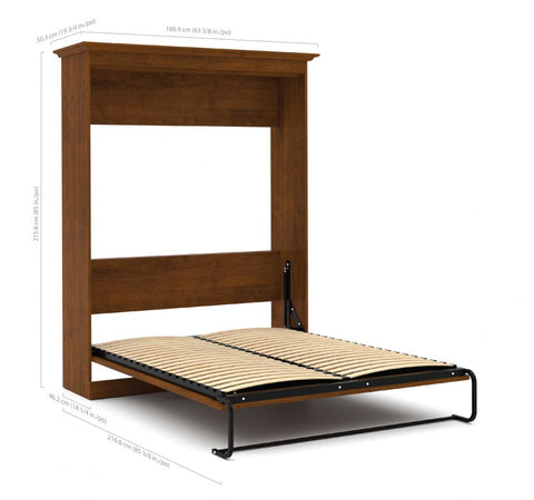 Full Murphy Bed and Closet Organizer (84W)