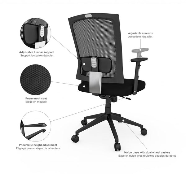 U-Shaped Executive Desk with Chair Included