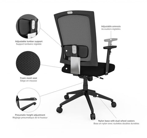 U-Shaped Executive Desk with Chair Included