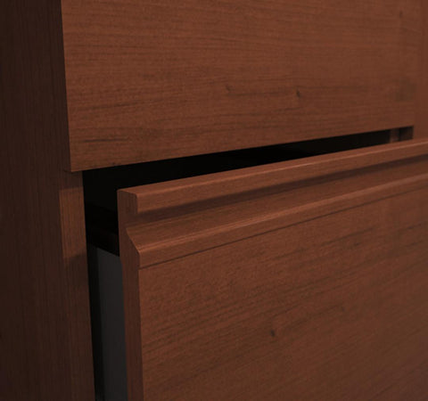 72W Executive Desk with Dual Half Pedestals