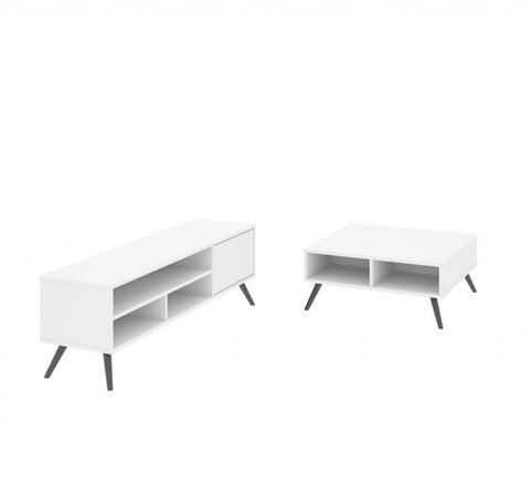 2-Piece set including a coffee Table and a TV stand