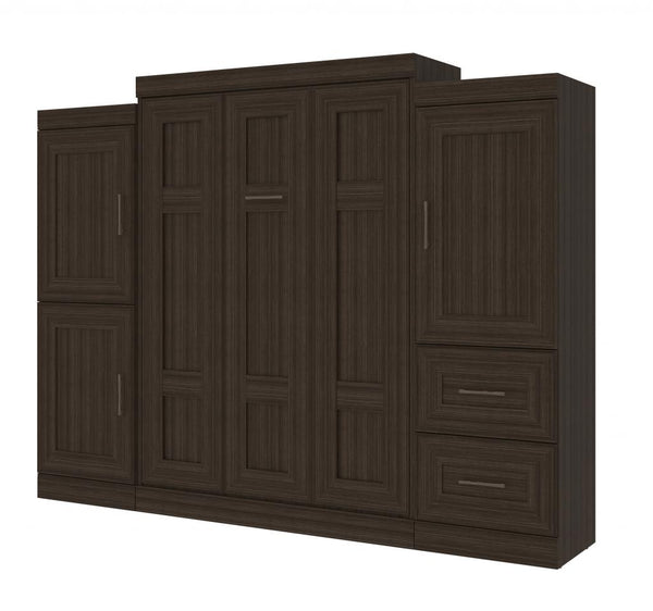 Full Murphy Bed and 2 Storage Units (109”)