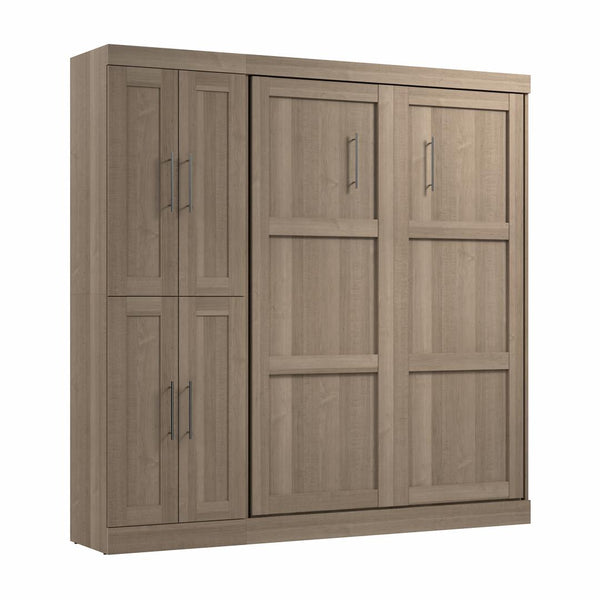 Full Murphy Bed with Closet Organizer (84W)