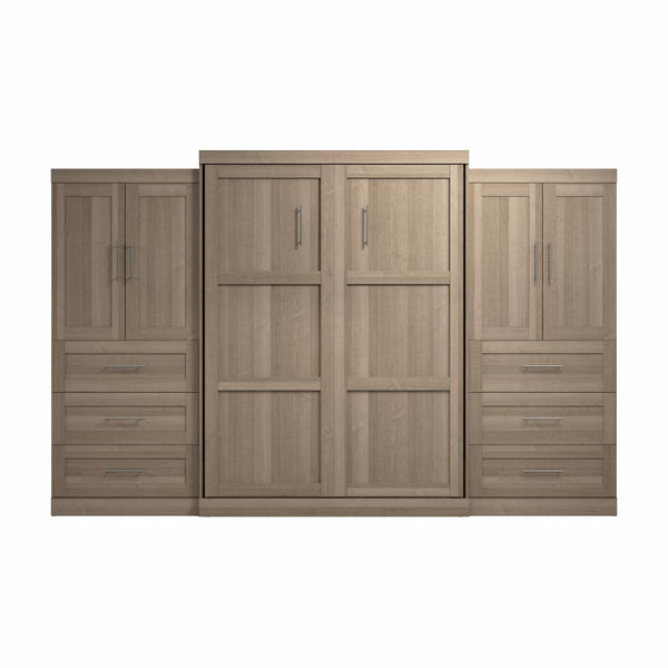 Queen Murphy Bed with Wardrobes (136W)