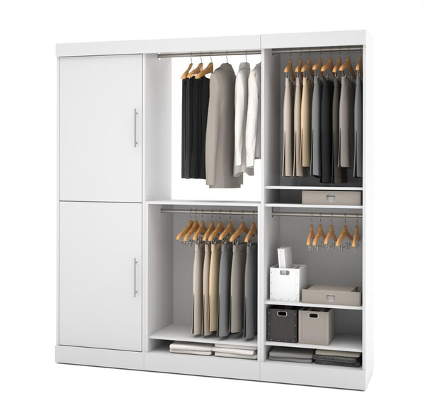 80” Closet Organizer with Doors