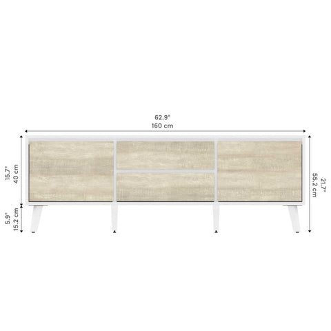 63W TV Stand for 55 inch TV