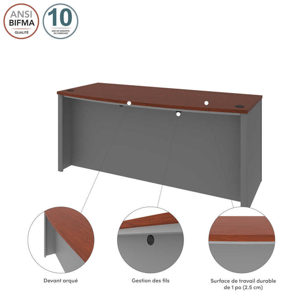 72W Desk Shell