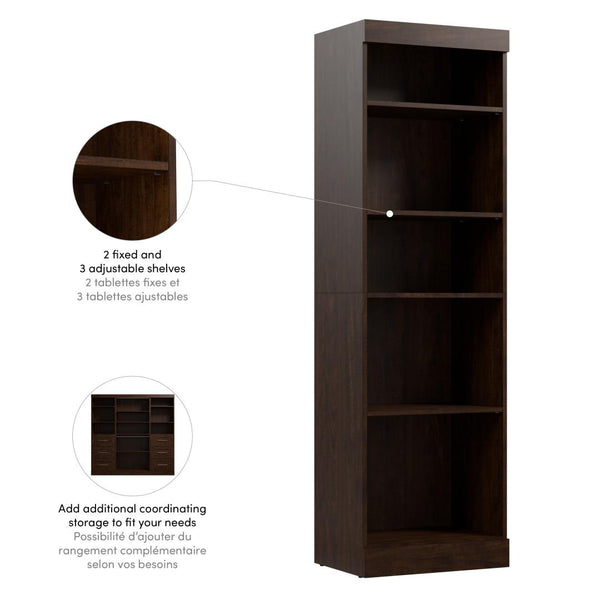 Contemporary Closet System, 25W x 19D