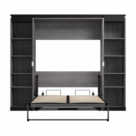 Full Murphy Bed with Shelves (100W)