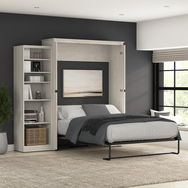 Queen Murphy Bed with Closet Organizer (94W)