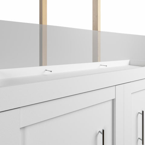 Queen Murphy Bed with Closet Storage Organizers (115W)