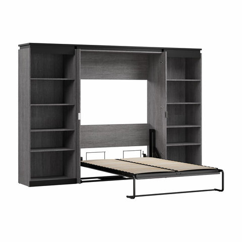 Full Murphy Bed with Shelves (120W)