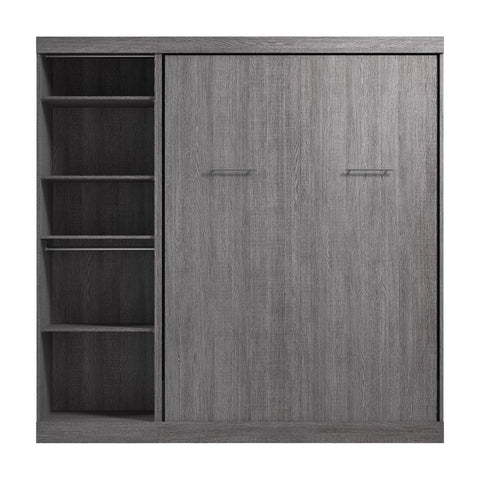 Full Murphy Bed with Closet Organizer (84W)