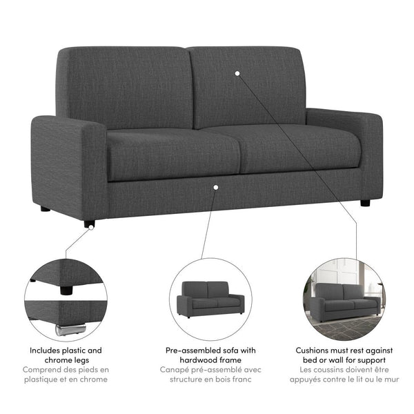 Sofa for Queen Murphy Bed (no backrest)