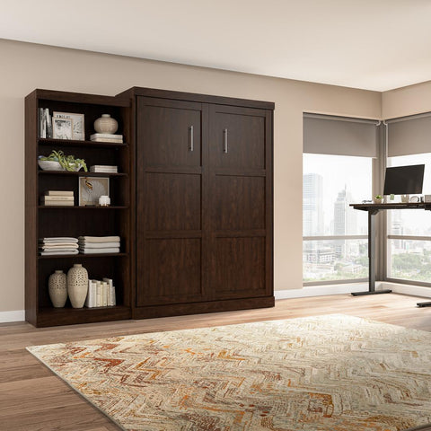 Queen Murphy Bed with Closet Organizer (101W)