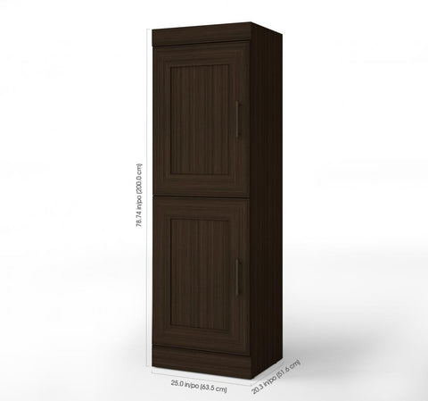 Queen Murphy Bed and 1 Storage Unit (90”)