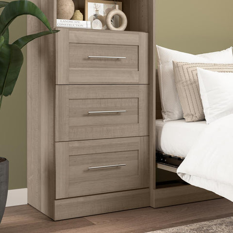 Contemporary Drawers (3) Set, 25W x 17D