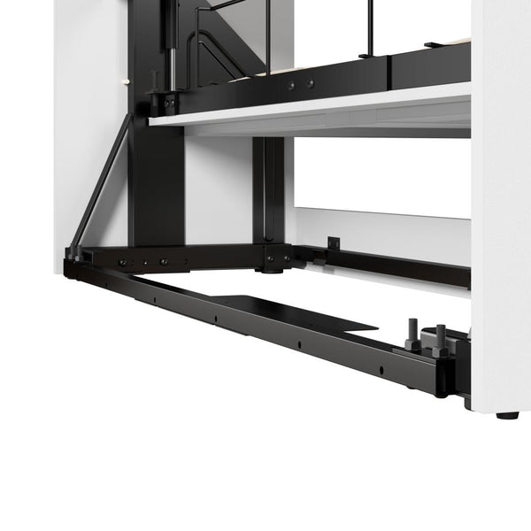 Queen Murphy Bed and Closet Organizer with Drawers (90W)
