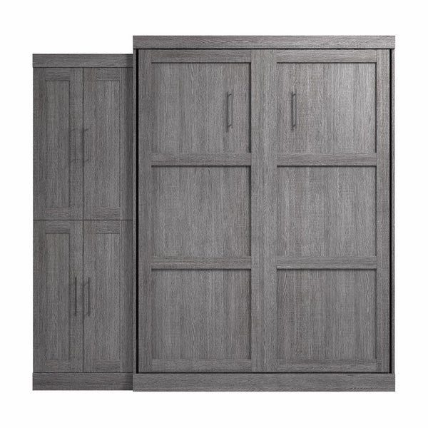 Queen Murphy Bed with Closet Organizer (90W)