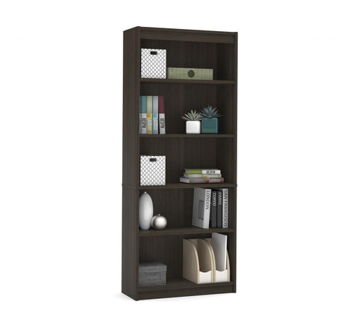 U-Shaped Executive Desk with Chair, a Lateral File Cabinet, and a Bookcase