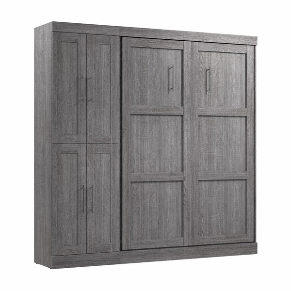 Full Murphy Bed with Closet Organizer (84W)