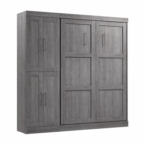 Full Murphy Bed with Closet Organizer (84W)