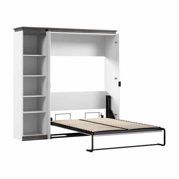 Full Murphy Bed with Shelves (81W)