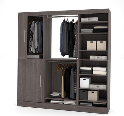 80” Closet Organizer with Doors