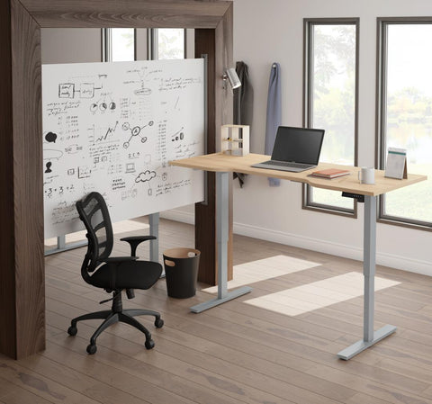 30“ x 72“ Curved Standing Desk
