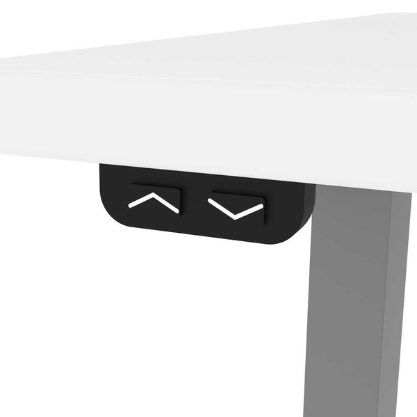 60W x 30D Standing Desk with Dual Monitor Arm