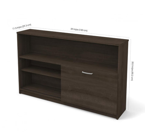 2-Piece set including a 24” x 48” standing desk and a credenza
