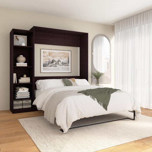 Queen Murphy Bed with Closet Organizer (85W)