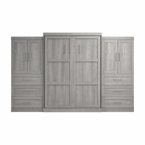 Queen Murphy Bed with Wardrobes (136W)