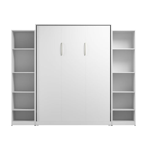 Queen Murphy Bed with Closet Organizers (105W)